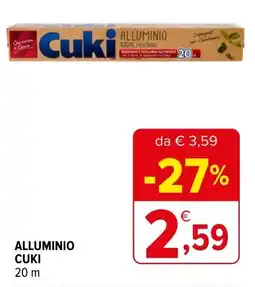 Iperal Alluminio CUKI 20 m offerta