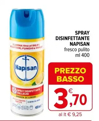 Iperal Spray disinfettante NAPISAN offerta