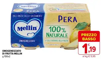 Iperal Omogeneizzato di frutta MELLIN offerta