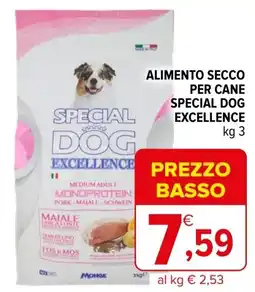 Iperal Alimento secco per cane SPECIAL DOG EXCELLENCE offerta