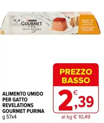 Iperal Alimento umido per gatto revelations GOURMET PURINA offerta