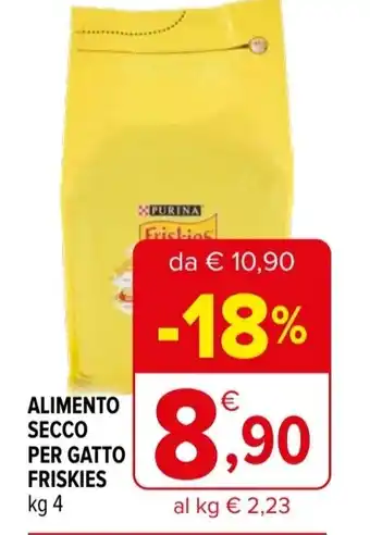 Iperal Alimento secco per gatto FRISKIES offerta