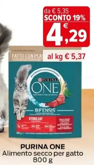 Iperal PURINA ONE Alimento secco per gatto offerta