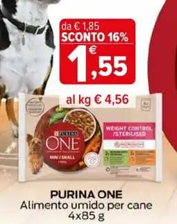 Iperal PURINA ONE Alimento umido per cane offerta