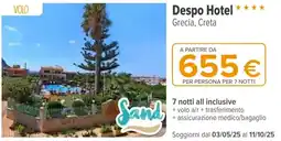 Iperal Despo Hotel offerta