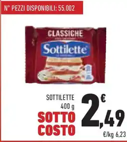 Conad Superstore Sottilette offerta