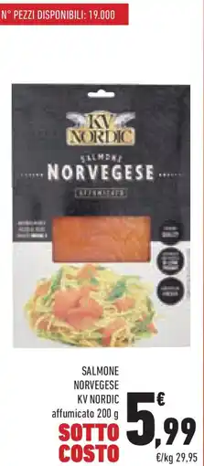 Conad Superstore Salmone norvegese KV NORDIC offerta