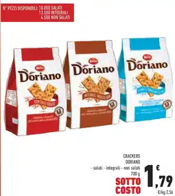 Conad Superstore Crackers DORIANO offerta