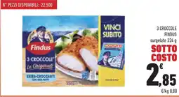 Conad Superstore 3 croccole FINDUS surgelate offerta