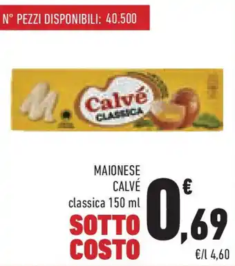 Conad Superstore Maionese CALVÉ offerta