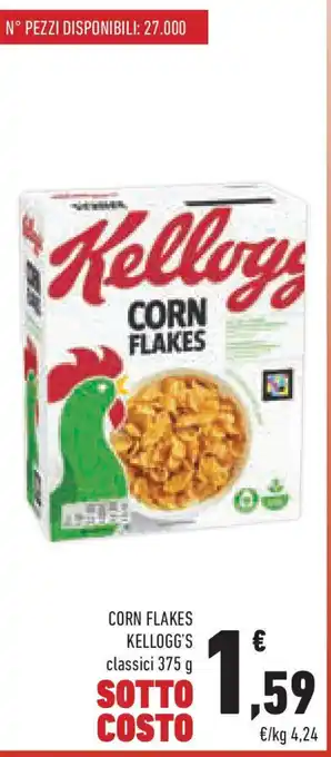 Conad Superstore Corn flakes KELLOGG'S classici offerta