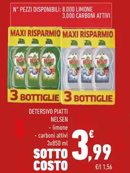 Conad Superstore Detersivo piatti NELSEN offerta