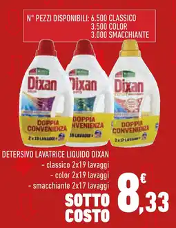 Conad Superstore Detersivo lavatrice liquido DIXAN offerta