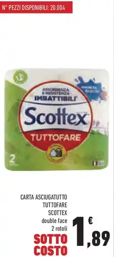 Conad Superstore Carta asciugatutto tuttofare SCOTTEX offerta