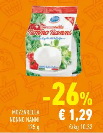 Conad Superstore Mozzarella NONNO NANNI offerta