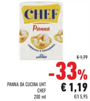 Conad Superstore Panna da cucina uht CHEF offerta