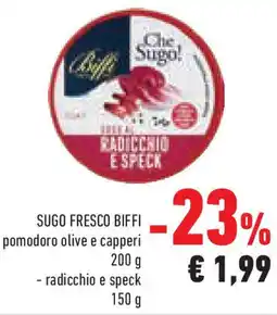 Conad Superstore Sugo fresco BIFFI offerta