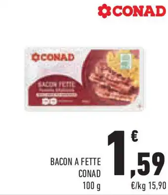 Conad Superstore Bacon a fette CONAD offerta