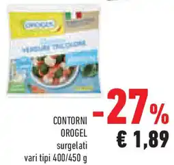 Conad Superstore Contorni OROGEL surgelati vari tipi offerta