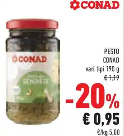 Conad Superstore Pesto CONAD offerta