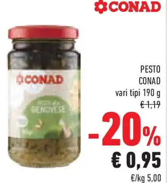 Conad Superstore Pesto CONAD offerta