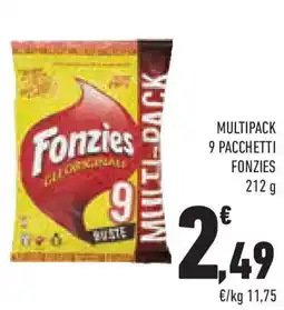 Conad Superstore Multipack 9 pacchetti FONZIES offerta