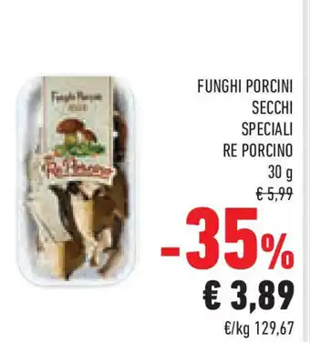 Conad Superstore Funghi porcini secchi speciali re porcino offerta