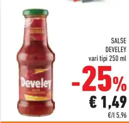 Conad Superstore Salse DEVELEY vari tipi offerta