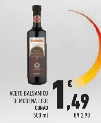 Conad Superstore Aceto balsamico di modena i.g.p. CONAD offerta