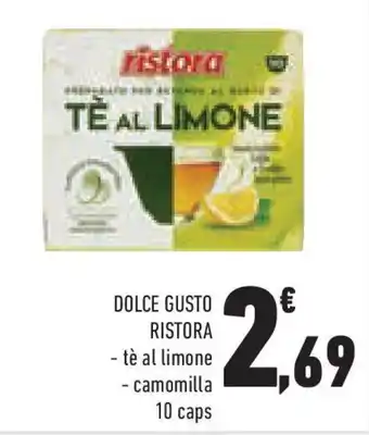 Conad Superstore Dolce gusto RISTORA offerta