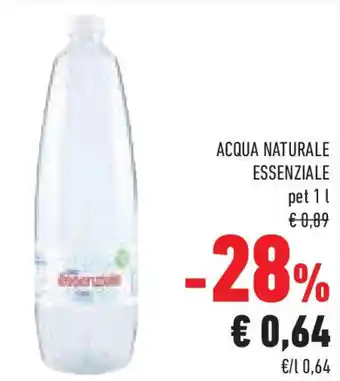 Conad Superstore Acqua naturale ESSENZIALE offerta