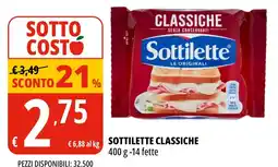 Tigros Sottilette classiche 14 fette offerta