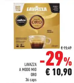 Conad Superstore Lavazza a modo mio oro offerta