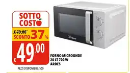 Tigros Forno microonde 700 w ardes offerta