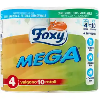 Spazio Conad CARTA IGIENICA MEGA FOXY offerta