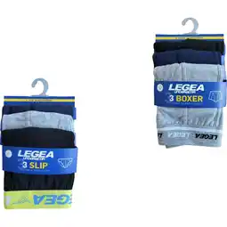 Spazio Conad SET 3 SLIP O 3 BOXER UOMO LEGEA offerta