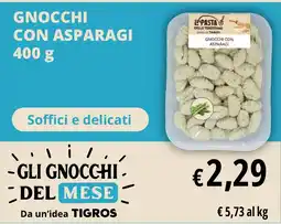 Tigros Gnocchi con asparagi offerta