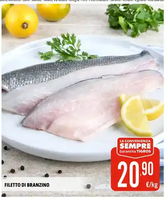 Tigros Filetto di branzino offerta