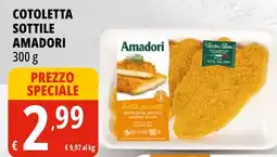 Tigros Cotoletta sottile amadori offerta