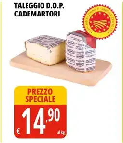 Tigros Taleggio d.o.p. cademartori offerta