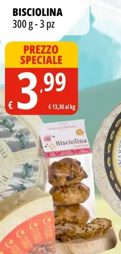 Tigros BISCIOLINA -3 pz offerta