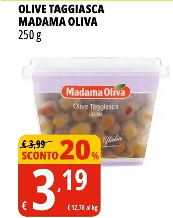 Tigros Olive taggiasca madama oliva offerta