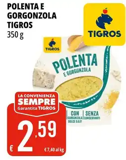 Tigros Polenta e gorgonzola tigros offerta