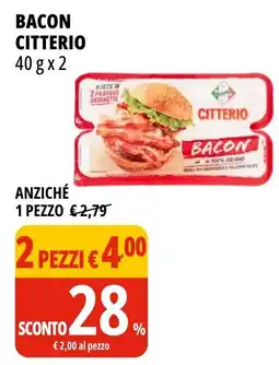 Tigros Bacon citterio offerta