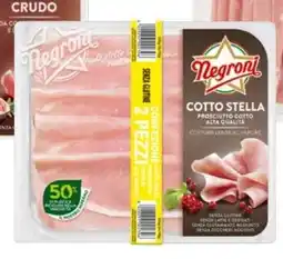 Tigros Prosciutto cotto alta qualità stella negroni offerta