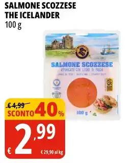 Tigros Salmone scozzese the icelander offerta