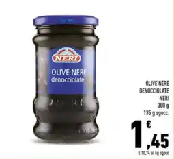 Conad Olive nere denocciolate NERI offerta