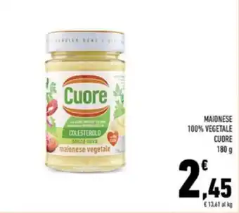 Conad Maionese 100% vegetale CUORE offerta