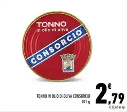 Conad Tonno in olio di oliva CONSORCIO offerta