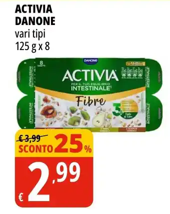 Tigros ACTIVIA DANONE vari tipi offerta